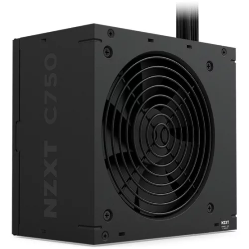 NZXT 750W - C750 BRONZE - PA-7B3BB-EU - 80+ Bronze - ATX 3.1 - Non Modular - Fekete Tápegység