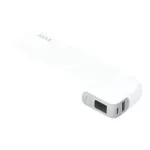 AVAX PB106W LEISURE PD/Type-C 30W+QC 18W gyorstöltő Powerbank 15.000mAh, fehér - Dobozsérült termék