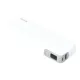 AVAX PB106W LEISURE PD/Type-C 30W+QC 18W gyorstöltő Powerbank 15.000mAh, fehér - Dobozsérült termék