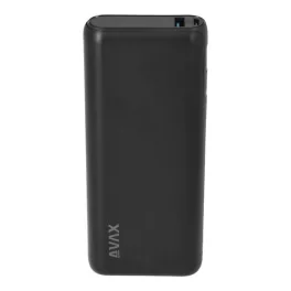   AVAX PB202B VITALITY PD/Type C 65W+QC 18W gyorstöltő Powerbank 20.000mAh, fekete - Dobozsérült termék