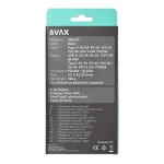 AVAX PB202B VITALITY PD/Type C 65W+QC 18W gyorstöltő Powerbank 20.000mAh, fekete - Dobozsérült termék