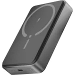 AVAX PB300 FREELY 15W Mágneses Vezeték nélküli Powerbank 10.000mAh + 20W USB-C (PD3.0), fekete