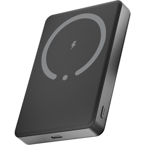 AVAX PB600 FREELY+ 15W Mágneses SLIM Vezeték nélküli Powerbank 10.000mAh + 20W USB-C (PD3.0), szürke