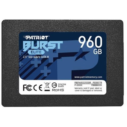 Patriot SSD 960GB Burst Elite 2,5" SATA3