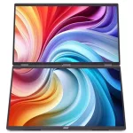 ACER 23,8" PD243YEbmiuux ZeroFrame FHD 100Hz IPS fekete monitor
