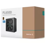 DeepCool 650W - PL650-D - R-PL650D-FC0B-EU - 80+ Bronze - fekete tápegység