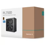 DeepCool 750W - PL750-D - R-PL750D-FC0B-EU - 80+ Bronze - fekete tápegység