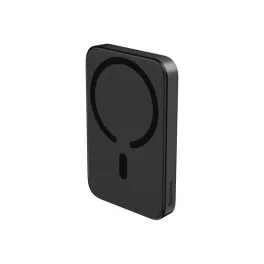   Baseus Magnetic Mini vezeték nélküli gyorstöltő powerbank 10000 mAh, 20W, fekete + 60W USB Type-C, 30cm kábel
