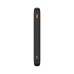 Baseus Airpow gyorstöltő powerbank 10000mAh, 20W, fekete + USB Type-C, 30cm kábel