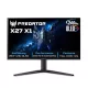 ACER 27" Predator X27X1bmiippruzx ZeroFrame 4K UHD 240Hz OLED fekete monitor