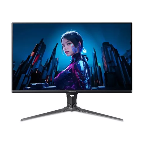 ACER 32" Predator X32X5bmiiphuzx ZeroFrame 4K UHD 240Hz OLED fekete monitor