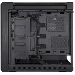 Asus ProArt PA602 Wood Metal E-ATX - midi számítógépház - Fekete