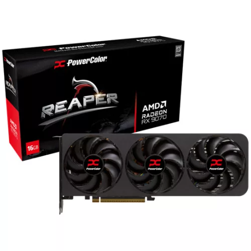 PowerColor AMD RX 9070 Reaper 16GB GDDR6 - RX9070 16G-A
