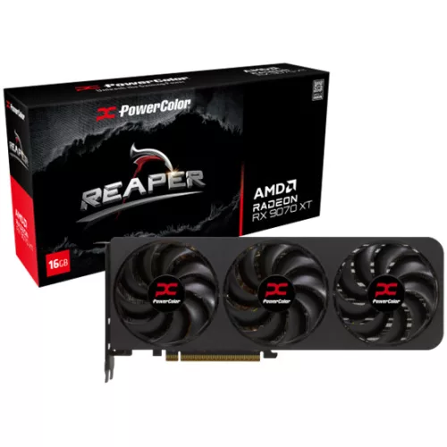 PowerColor AMD RX 9070 XT Reaper 16GB GDDR6 - RX9070XT 16G-A