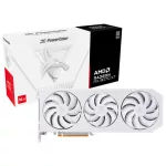 PowerColor AMD RX 9070 XT Hellhound Spectral White 16GB GDDR6 - RX9070XT 16G-L/OC/WHITE