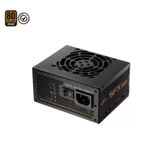 FSP 450W - SFX PRO 450 - 80+ Bronze - SFX12V V3.3 - Fekete Tápegység