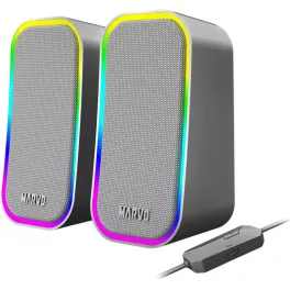   MARVO Havoc 20 vezetékes hangszóró - fehér - RGB viágítás