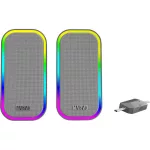 MARVO Havoc 20 vezetékes hangszóró - fehér - RGB viágítás