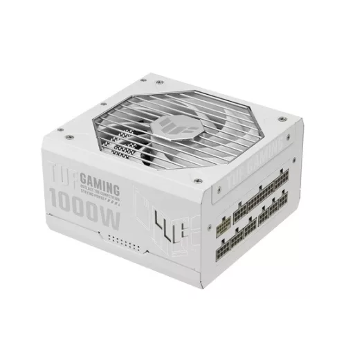 Asus TUF Gaming 1000W - TUF-GAMING-1000G-WHITE - 80+ Gold - Moduláris - fehér tápegység
