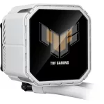 ASUS TUF GAMING LC III 360 - ARGB LCD White Edition - Vízhűtés - Fehér