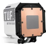 ASUS TUF GAMING LC III 360 - ARGB LCD White Edition - Vízhűtés - Fehér