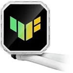 ASUS TUF GAMING LC III 360 - ARGB White Edition - Vízhűtés - Fehér