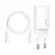 Baseus Super Si hálózati gyorstöltő 25W, USB Type-C, fehér + 3A USB Type-C, 1m kábel