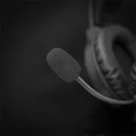 White Shark WOLF GH-2044 gamer fejhallgató mikrofonnal - fekete