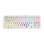 White Shark GK-2106W/BL-HU COMMANDOS mechanikus (Blue switch) gamer billentyűzet - HU layout