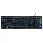 White Shark GK-003141B-US TACHI vezetékes membrán gamer billentyűzet - fekete - US