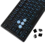 White Shark GK-003141B-US TACHI vezetékes membrán gamer billentyűzet - fekete - US