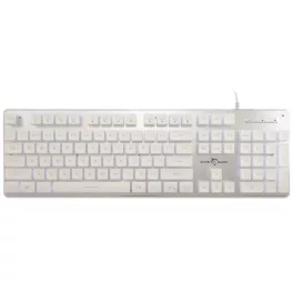   White Shark GK-003241W-US TACHI vezetékes membrán gamer billentyűzet - fehér - US
