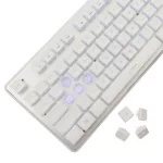 White Shark GK-003241W-US TACHI vezetékes membrán gamer billentyűzet - fehér - US
