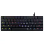 White Shark GK-006111-B/R-US NAGAMAKI vezetékes mechanikus (Red switch) gamer billentyűzet - fekete - US