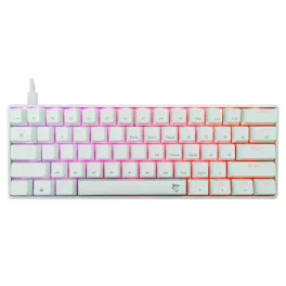   White Shark GK-004211W/R-US SHINOBI-2 vezetékes mechanikus gamer billentyűzet - fehér - US