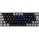 White Shark GK-002123V2-B-G/BL-HU WAKIZASHI-2 vezetékes mechanikus gamer billentyűzet - fekete/szürke - HU /kék/