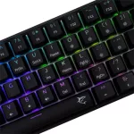 White Shark GK-004123B/BL-HU SHINOBI-2 vezetékes mechanikus gamer billentyűzet - fekete - HU /kék/