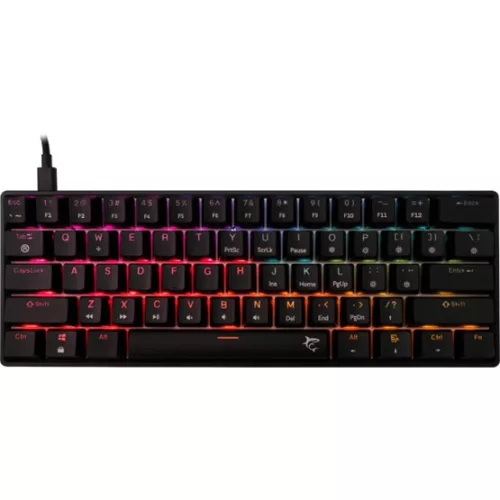 White Shark GK-004113B/R-HU SHINOBI-2 vezetékes mechanikus gamer billentyűzet - fekete - HU /piros/