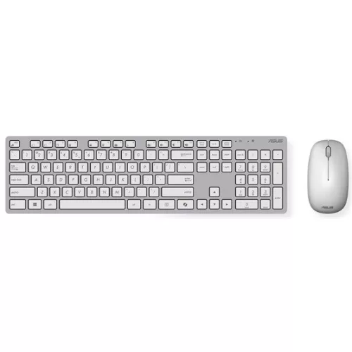 ASUS Desktop W5000 - Vezeték nélküli billentyűzet és egér - HU - Fehér