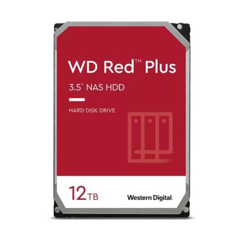 WD 3,5" 12TB SATA3 7200rpm 256MB Red Plus (CMR) - WD120EFBX