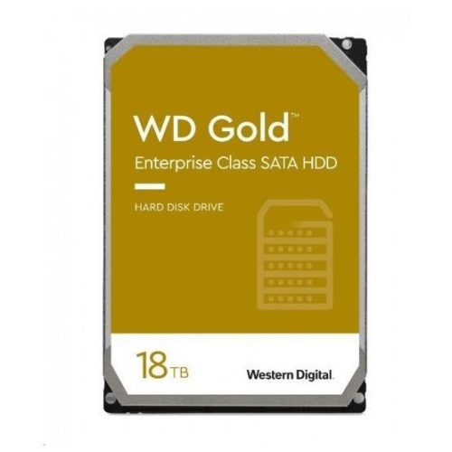 WD 3,5" 18TB SATA3 7200rpm 512MB Gold - WD181KRYZ