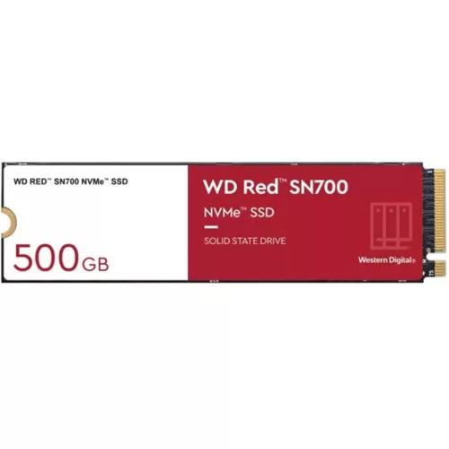 WD SSD 500GB Red SN700 M.2 2280 PCIe Gen 3 x4 NVMe