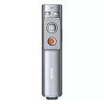 Baseus Orange Dot vezeték nélküli akkumulátoros prezenter és lézer mutató, szürke