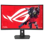 ASUS 32" ROG XG32WCS QHD 180Hz Fast VA fekete ívelt monitor