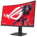 ASUS 32" ROG XG32WCS QHD 180Hz Fast VA fekete ívelt monitor