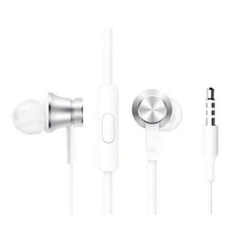 Xiaomi Mi In-Ear Headphones Basic mikrofonos fülhallgató, ezüst - ZBW4355TY