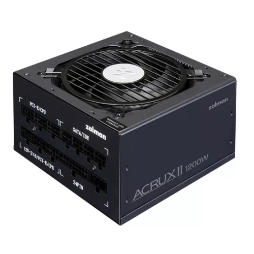 Zalman 1200W ARX2 - ZM1200-ARX2 - 80+ Platinum ATX3.1 - GEN5.1 - Fekete Tápegység