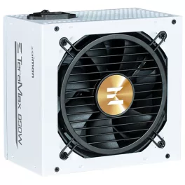   Zalman 850W TeraMax2 - ZM850-TMX2 WH - 80+ Gold - ATX 3.0 - Moduláris - Fehér tápegység