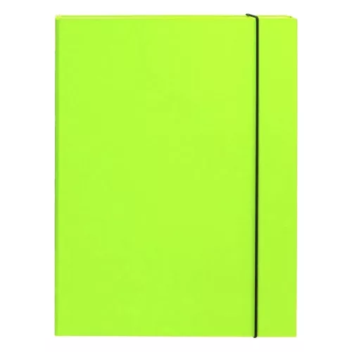 Füzetbox OPTIMA A/4 3 cm-es gerinccel zöld