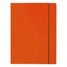 Füzetbox OPTIMA A/4 3 cm-es gerinccel narancs